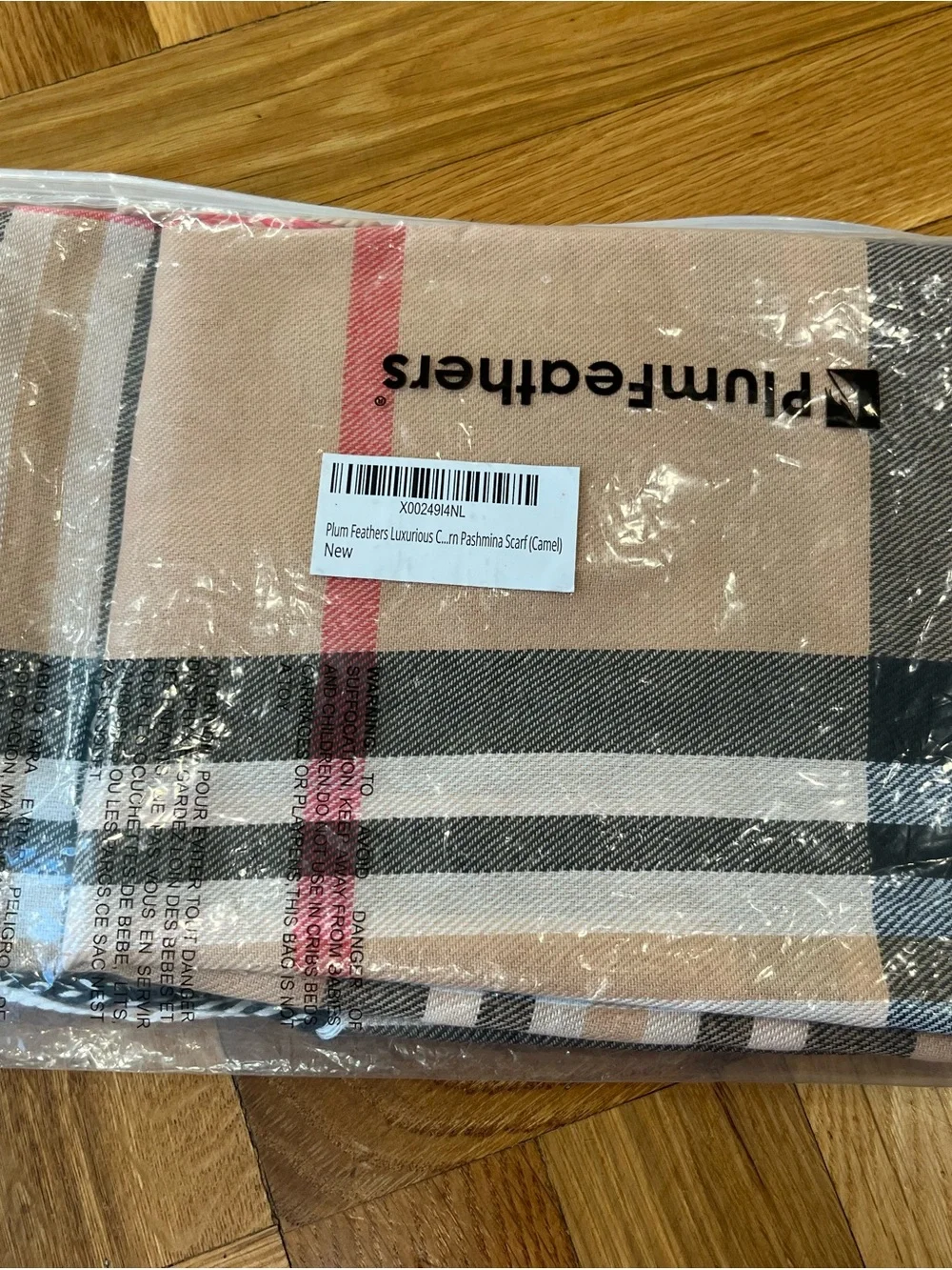 Plaid Scarf